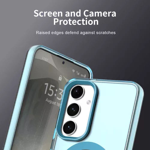 Techsuit - CandyCase MagSafe tok - Samsung Galaxy S23 FE - Kék