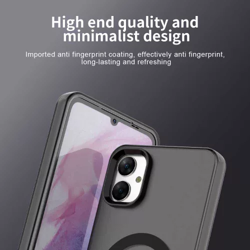 Techsuit - CandyCase MagSafe tok - Samsung Galaxy A05 - Fekete