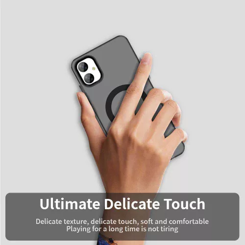 Techsuit - CandyCase MagSafe tok - Samsung Galaxy A05 - Fekete