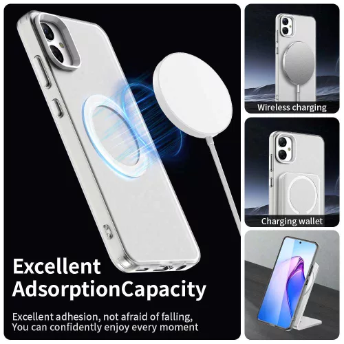 Techsuit - CandyCase MagSafe tok - Samsung Galaxy A05 - Fehér