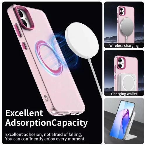 Techsuit - CandyCase MagSafe tok - Samsung Galaxy A05 - Rózsaszín
