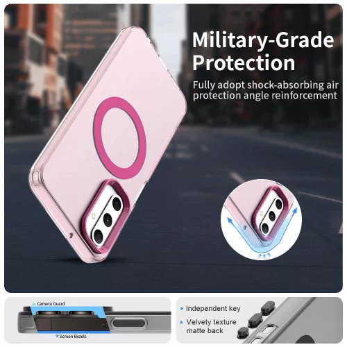 Techsuit - CandyCase MagSafe tok - Samsung Galaxy A05s - Rózsaszín