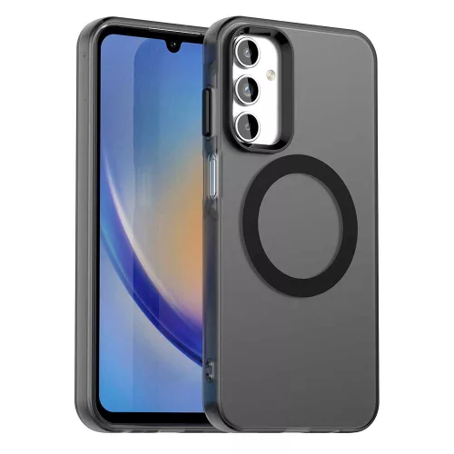 Techsuit - CandyCase MagSafe tok - Samsung Galaxy A15 4G / A15 5G - Fekete