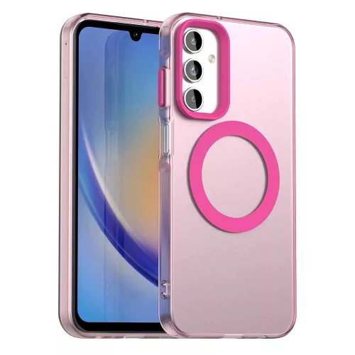 Techsuit - CandyCase MagSafe tok - Samsung Galaxy A15 4G / A15 5G - Rózsaszín