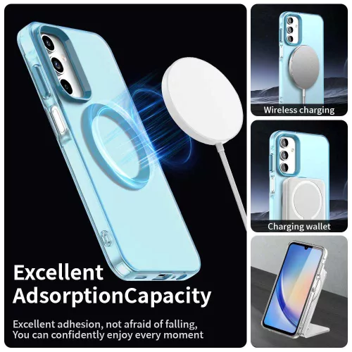 Techsuit - CandyCase MagSafe tok - Samsung Galaxy A15 4G / A15 5G - Kék