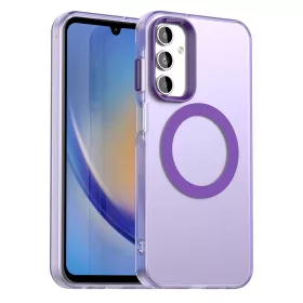   Techsuit - CandyCase MagSafe tok - Samsung Galaxy A15 4G / A15 5G - Lila