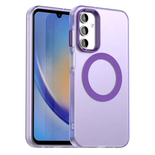 Techsuit - CandyCase MagSafe tok - Samsung Galaxy A15 4G / A15 5G - Lila