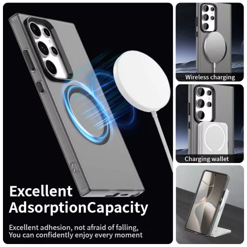 Techsuit - CandyCase MagSafe tok - Samsung Galaxy S24 Ultra - Fekete