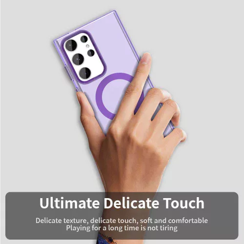Techsuit - CandyCase MagSafe tok - Samsung Galaxy S24 Ultra - Lila