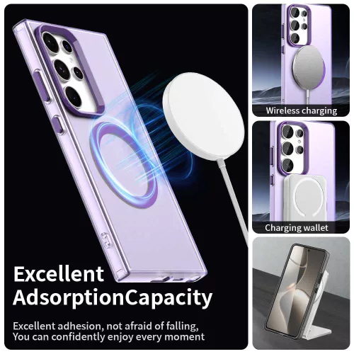 Techsuit - CandyCase MagSafe tok - Samsung Galaxy S24 Ultra - Lila