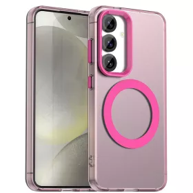   Techsuit - CandyCase MagSafe tok - Samsung Galaxy S24 Plus / S25 Plus - Rózsaszín