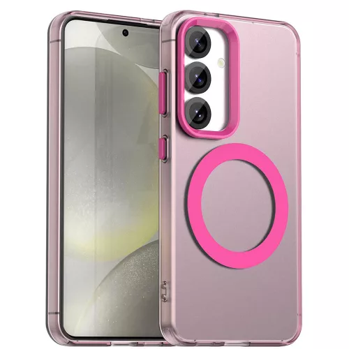 Techsuit - CandyCase MagSafe tok - Samsung Galaxy S24 Plus / S25 Plus - Rózsaszín