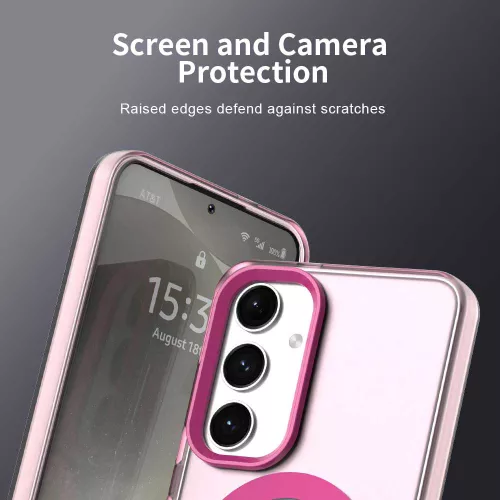 Techsuit - CandyCase MagSafe - Samsung Galaxy S24 / S25 - Pink