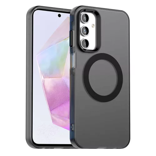 Techsuit - CandyCase MagSafe tok - Samsung Galaxy A35 5G - Fekete