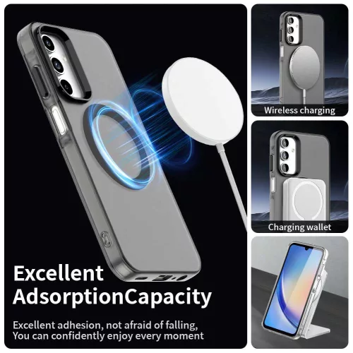 Techsuit - CandyCase MagSafe tok - Samsung Galaxy A35 5G - Fekete