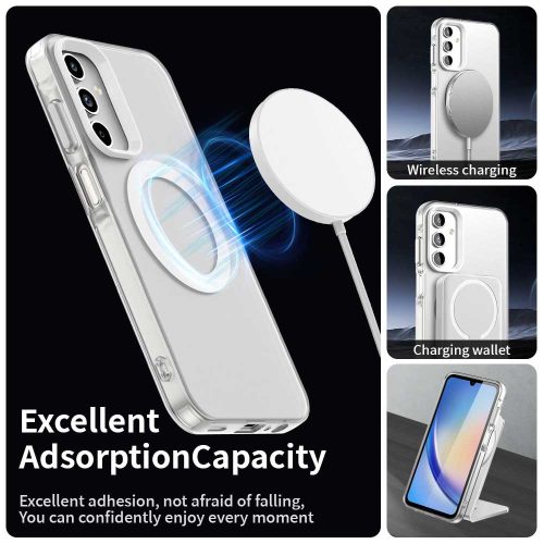 Techsuit - CandyCase MagSafe tok - Samsung Galaxy A35 5G - Fehér
