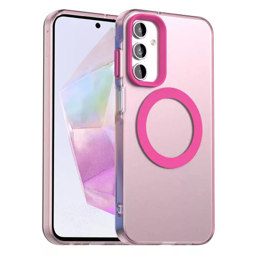 Techsuit - CandyCase MagSafe tok - Samsung Galaxy A35 5G - Rózsaszín