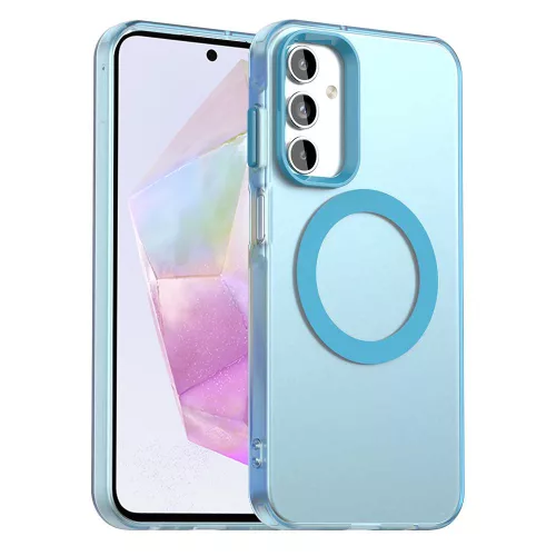 Techsuit - CandyCase MagSafe tok - Samsung Galaxy A35 5G - Kék
