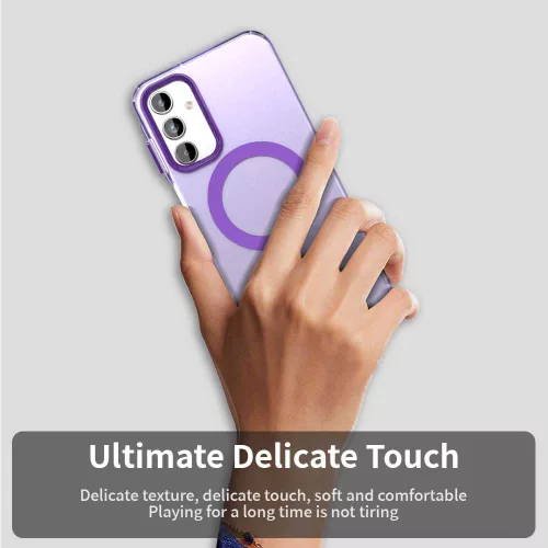 Techsuit - CandyCase MagSafe tok - Samsung Galaxy A35 5G - Lila