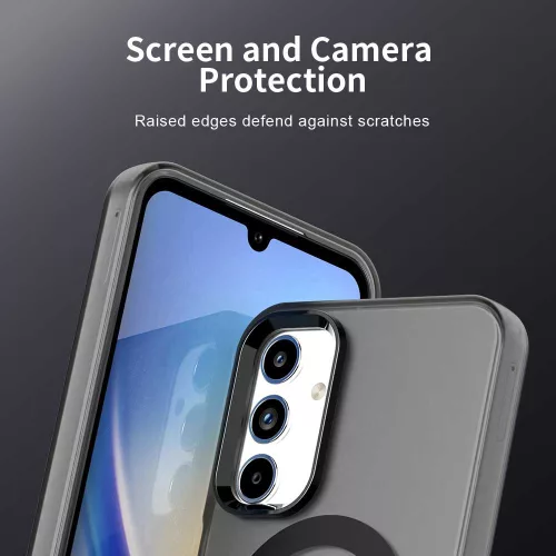 Techsuit - CandyCase MagSafe tok - Samsung Galaxy A55 5G - Fekete