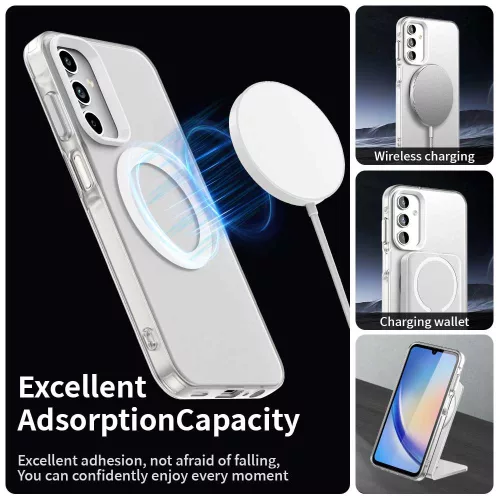 Techsuit - CandyCase MagSafe tok - Samsung Galaxy A55 5G - Fehér