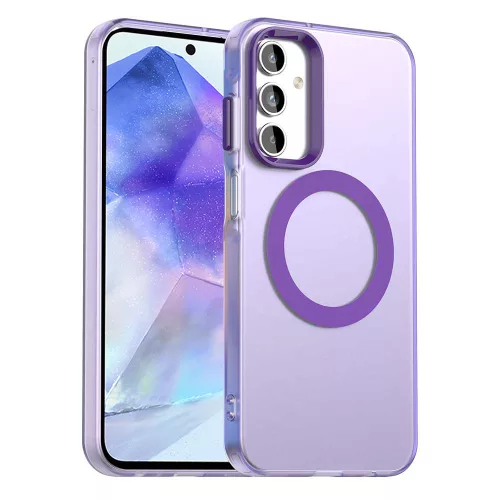 Techsuit - CandyCase MagSafe tok - Samsung Galaxy A55 5G - Lila