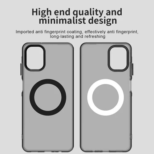 Techsuit - CandyCase MagSafe tok - Samsung Galaxy A06 - Fekete