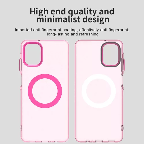 Techsuit - CandyCase MagSafe tok - Samsung Galaxy A06 - Rózsaszín