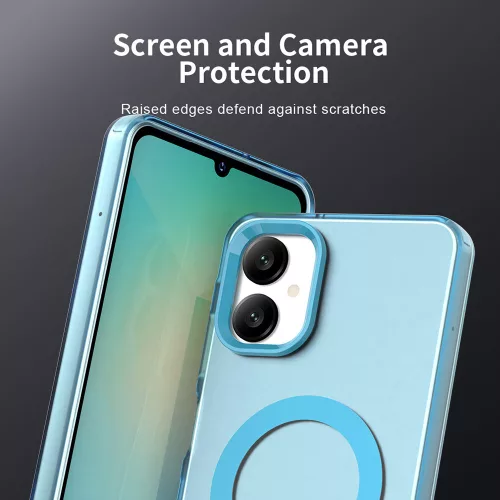 Techsuit - CandyCase MagSafe tok - Samsung Galaxy A06 - Kék