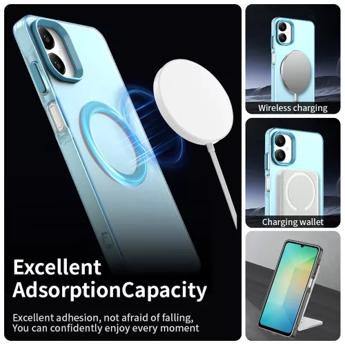 Techsuit - CandyCase MagSafe tok - Samsung Galaxy A06 - Kék
