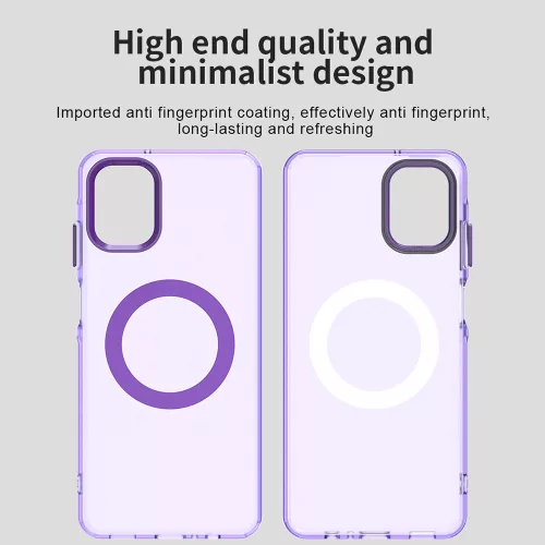 Techsuit - CandyCase MagSafe tok - Samsung Galaxy A06 - Lila
