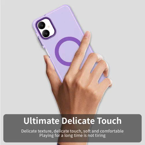 Techsuit - CandyCase MagSafe tok - Samsung Galaxy A06 - Lila
