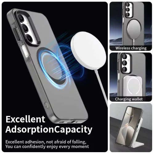 Techsuit - CandyCase MagSafe tok - Samsung Galaxy A16 4G / A16 5G - Fekete