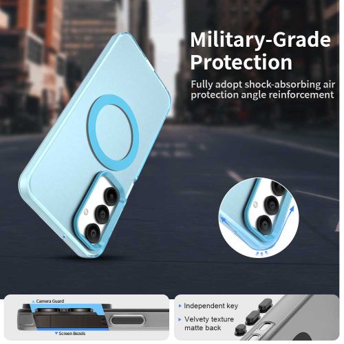 Techsuit - CandyCase MagSafe tok - Samsung Galaxy A16 4G / A16 5G - Kék