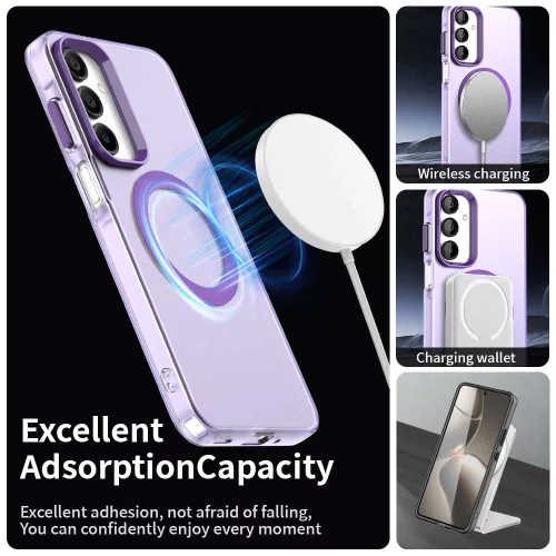 Techsuit - CandyCase MagSafe tok - Samsung Galaxy A16 4G / A16 5G - Lila