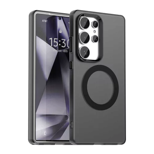 Techsuit - CandyCase MagSafe tok - Samsung Galaxy S25 Ultra - Fekete