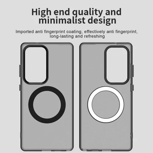 Techsuit - CandyCase MagSafe tok - Samsung Galaxy S25 Ultra - Fekete