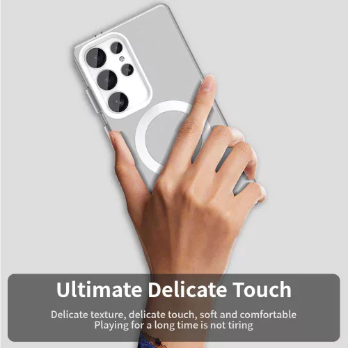 Techsuit - CandyCase MagSafe tok - Samsung Galaxy S25 Ultra - Fehér