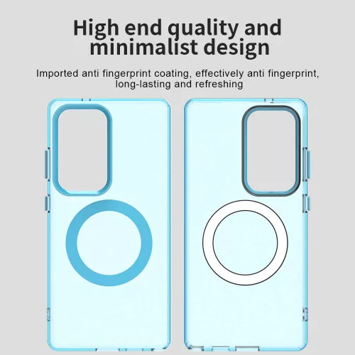 Techsuit - CandyCase MagSafe tok - Samsung Galaxy S25 Ultra - Kék