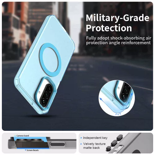 Techsuit - CandyCase MagSafe tok - Samsung Galaxy A26 5G - Kék