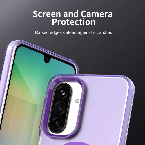 Techsuit - CandyCase MagSafe tok - Samsung Galaxy A26 5G - Lila