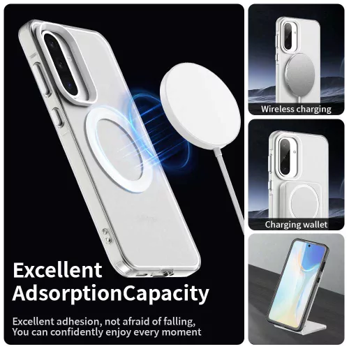 Techsuit - CandyCase MagSafe tok - Samsung Galaxy A56 5G - Fehér