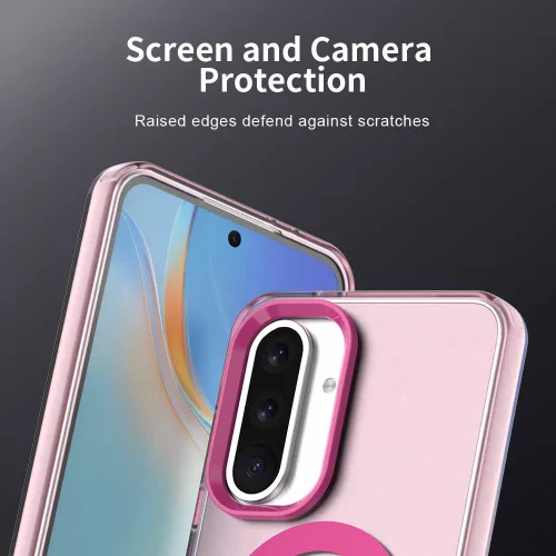 Techsuit - CandyCase MagSafe tok - Samsung Galaxy A56 5G - Rózsaszín