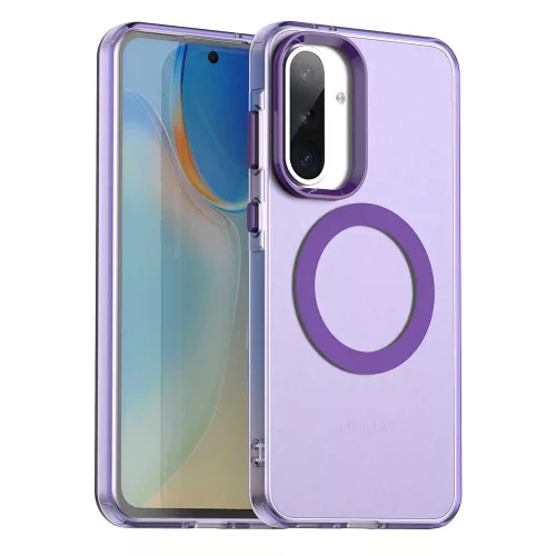 Techsuit - CandyCase MagSafe tok - Samsung Galaxy A56 5G - Lila