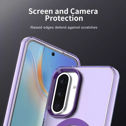 Techsuit - CandyCase MagSafe tok - Samsung Galaxy A56 5G - Lila