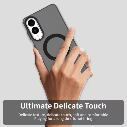 Techsuit - CandyCase MagSafe tok - Samsung Galaxy S25 Edge - Fekete