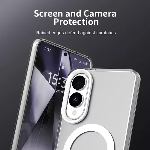 Techsuit - CandyCase MagSafe tok - Samsung Galaxy S25 Edge - Fekete