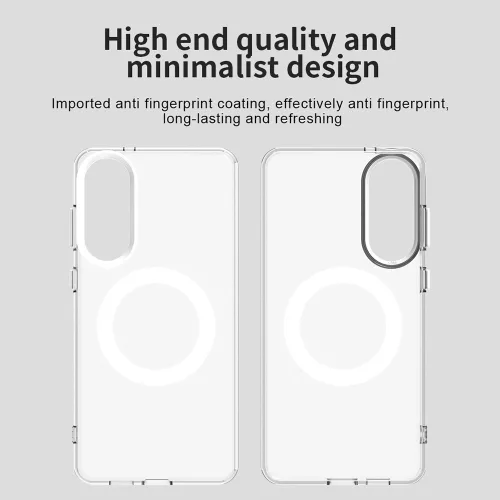 Techsuit - CandyCase MagSafe tok - Samsung Galaxy S25 Edge - Fehér