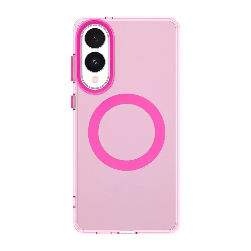 Techsuit - CandyCase MagSafe tok - Samsung Galaxy S25 Edge - Rózsaszín
