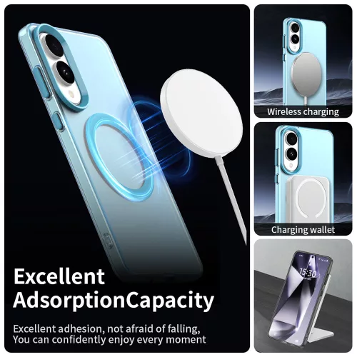 Techsuit - CandyCase MagSafe - Samsung Galaxy S25 Edge - Blue